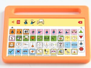 Miniaturowa atrapa tabletu. Brelok do kluczy. Rozmiar duży.