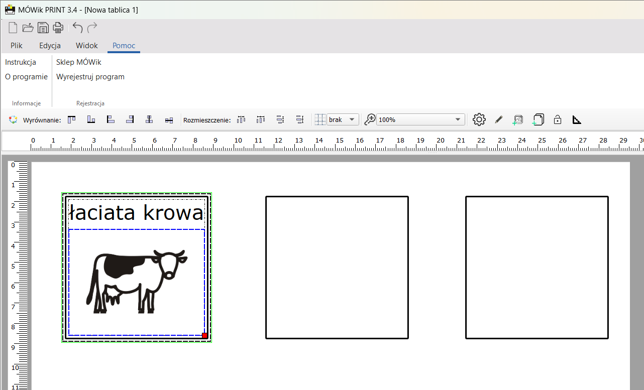 MÓWik PRINT 3.4 program do edycji i drukowania symboli - obrazek 12